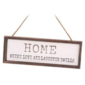 home where love and laughter dwells