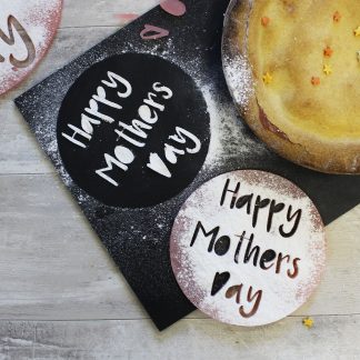 Mothers Day Cake Stencil