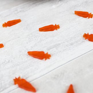 Easter Carrot Table Confetti