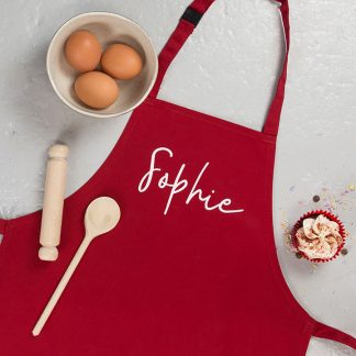 Personalised Name Apron For Kids