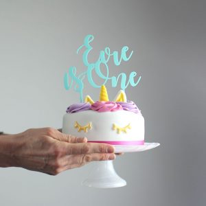 First Birthday Cake Topper, Personalised