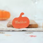 Pumpkin Place Card