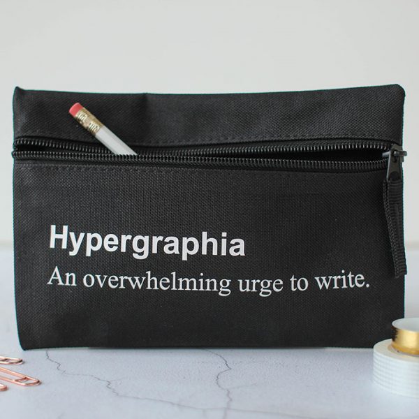 Hypergraphia Pencil Case