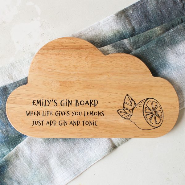 Personalised Gin Board, Gin Lover's Gift