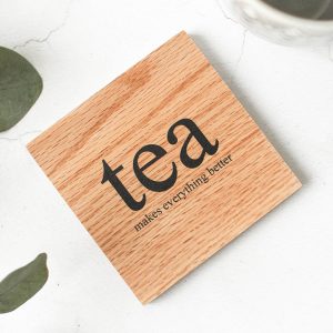 Oak Coaster, Tea