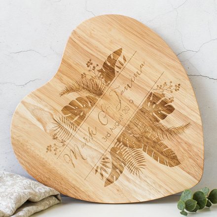 Personalised Chopping Board, Palm Print