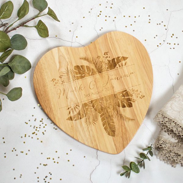 Personalised Chopping Board, Palm Print