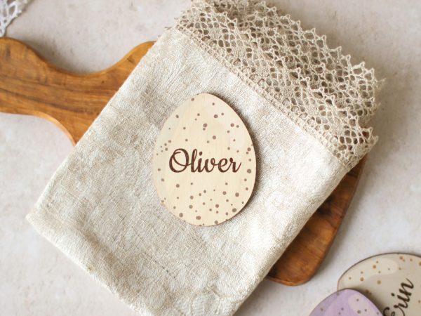 Personalised Place Setting, Speckled Egg EARFPTB003UV