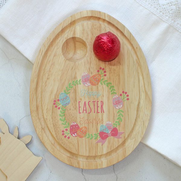 Personalised Easter Wreath Egg Board EARFPTB004UV