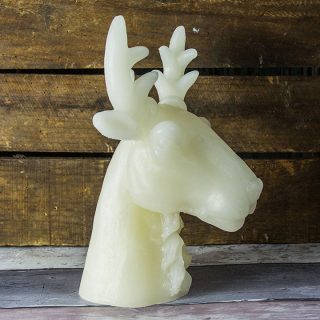 Large Stag Head Candle CA22