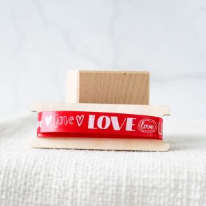 Giftwrap Ribbon, Love, 15mm RFPRI009