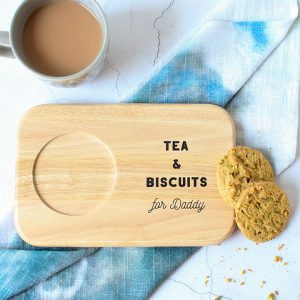Personalised Tea And Biscuit Coaster RFPTB007UV