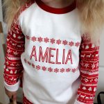 Personalised Christmas Pyjamas, Snowflakes XMRFPJ001