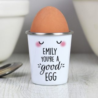 Personalised You're A Good Egg Cup PMCP0805L57