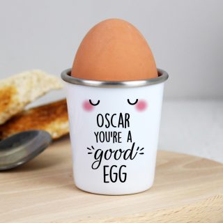 Personalised You're A Good Egg Cup PMCP0805L57