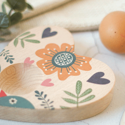 Heart Egg Board, Folk Design RFTB037UV