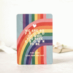 Personalised Proud Of You Card In Wood RFPCD025UV