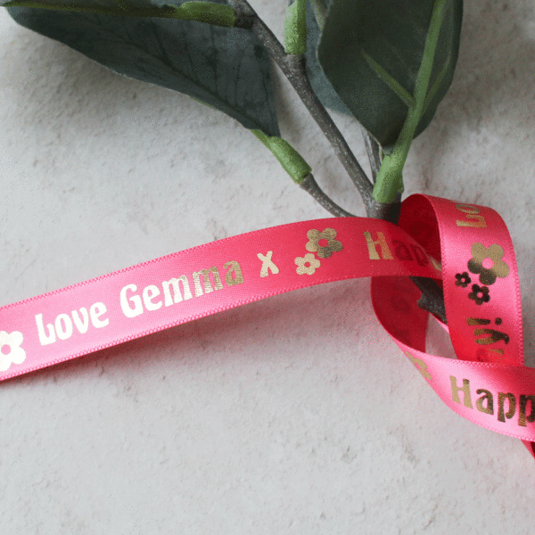 Personalised Mothers Day Ribbon