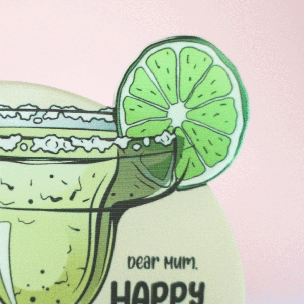 Personalised Margarita Cocktail Card
